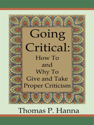 cover image of Going Critical